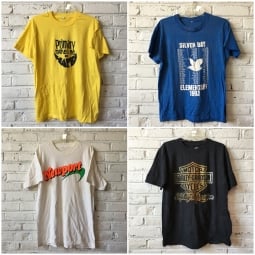 Vintage single stitch T-shirts by the bundle